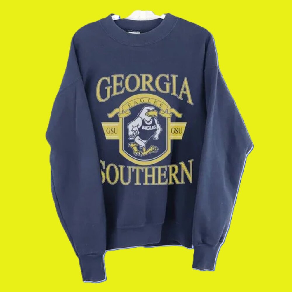Georgia Southern University Georgia Eagles Basketball sweatshirt shirt Throwback